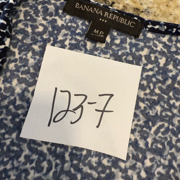 Banana Republic Factory mock wrap midi dress SZ MP - Picture 10 of 11